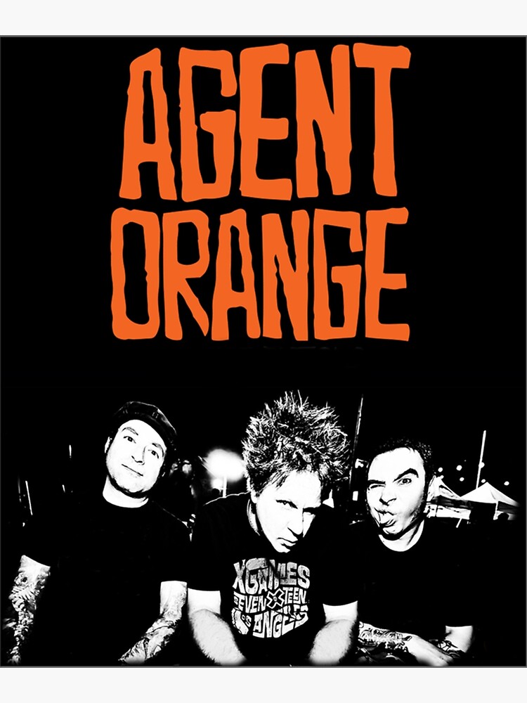 Agent Orange Tour Poster 2025